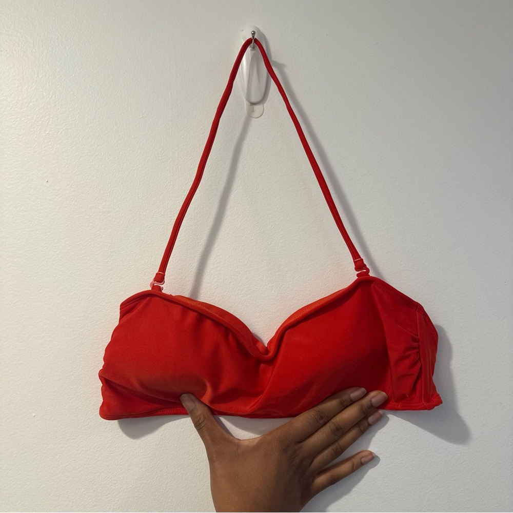 Red Halter Bikini top